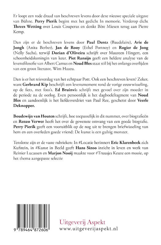 Achterkant van Bühne