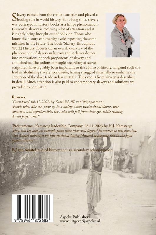 Achterkant van Slavery throughout world history