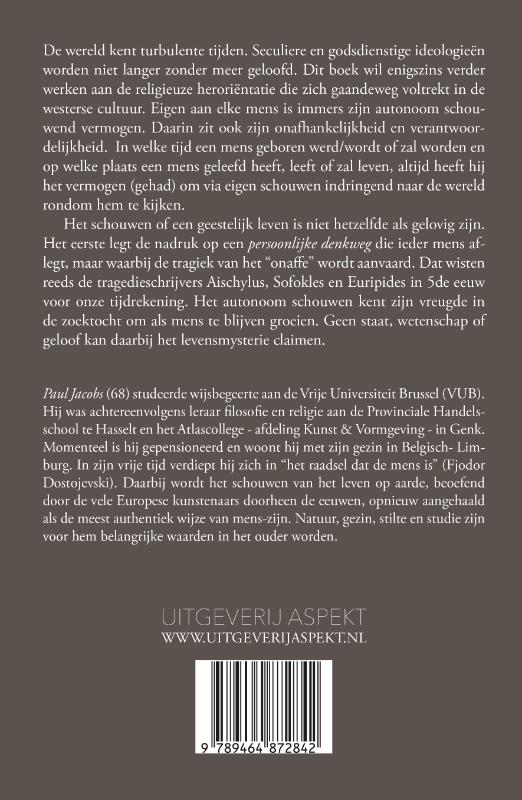 Achterkant van Men kan God niet denken