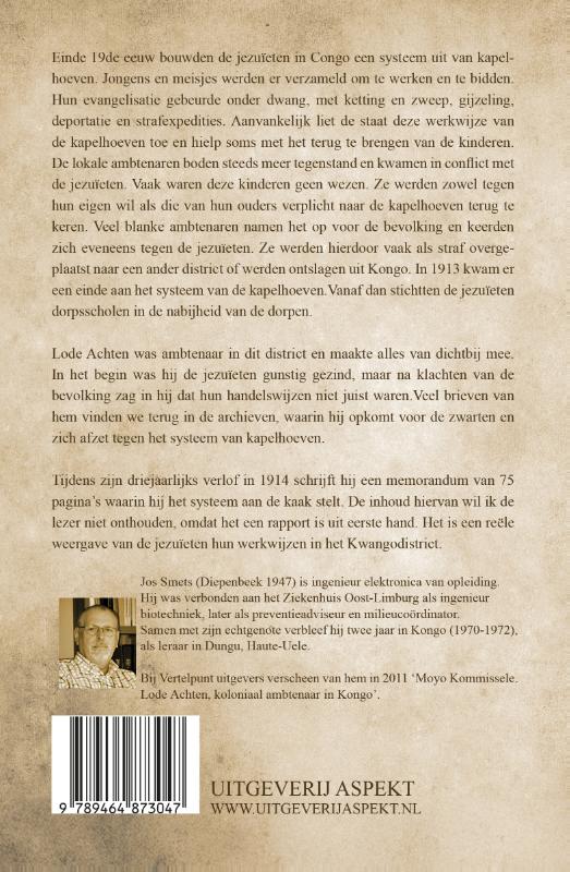 Achterkant van Kapelhoeven van de Jezuïeten in Kongo