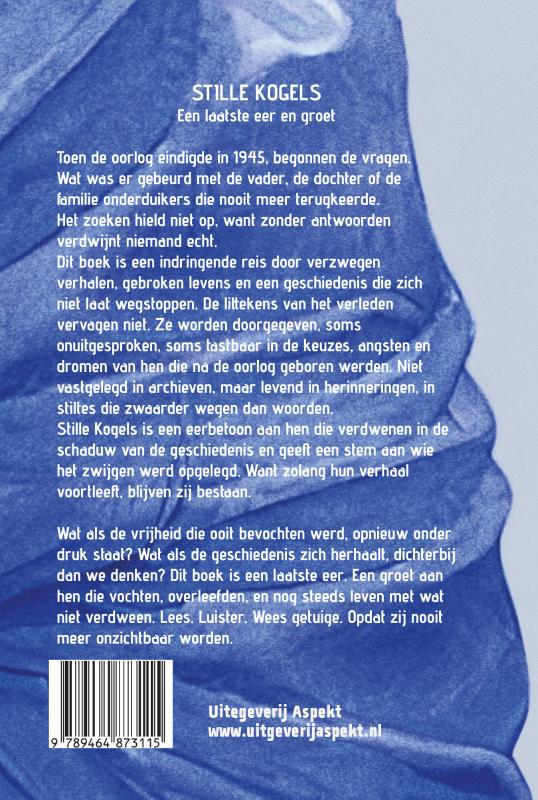Achterkant van Stille Kogels