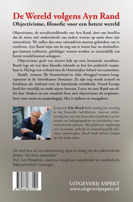 Achterkant van De wereld volgens Ayn Rand