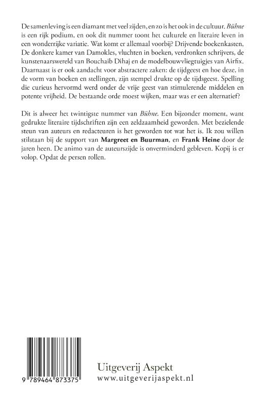 Achterkant van Bühne 20