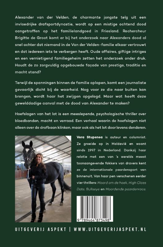 Achterkant van Hoefslagen van het lot