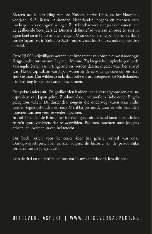 Achterkant van Miskend en vergeten
