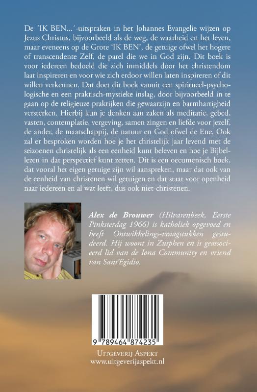 Achterkant van De Grote ´IK BEN´ Getuigen