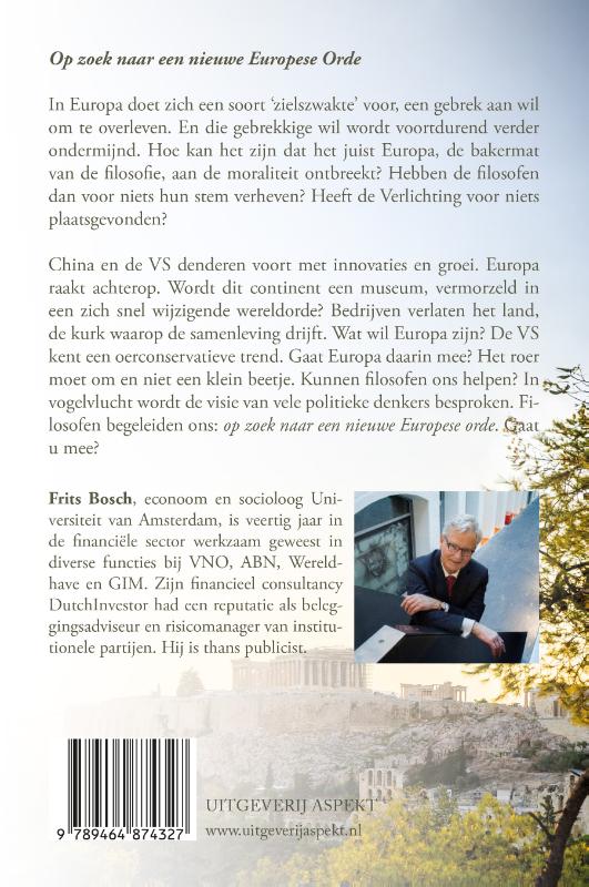 Achterkant van Op zoek naar een nieuwe Europese orde