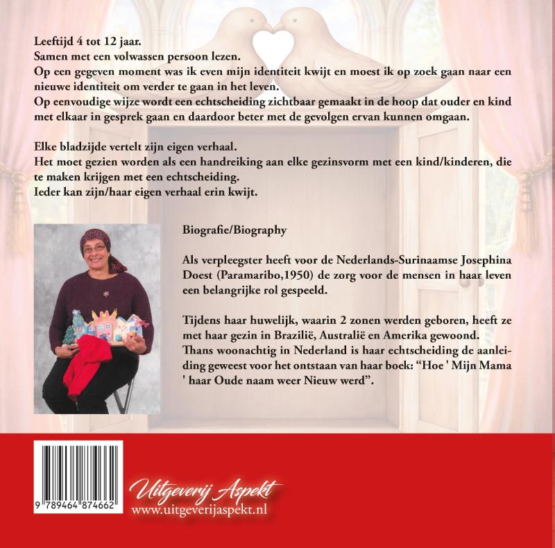 Achterkant van ‘Mijn Mama’