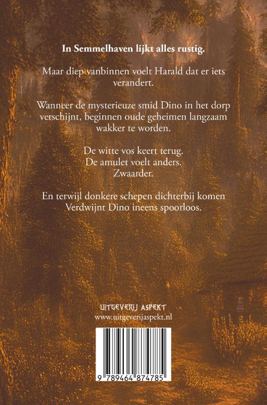 Achterkant van Harald en de komst en verdwijning van Dino