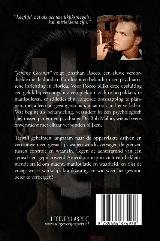 Achterkant van Johnny Coconut