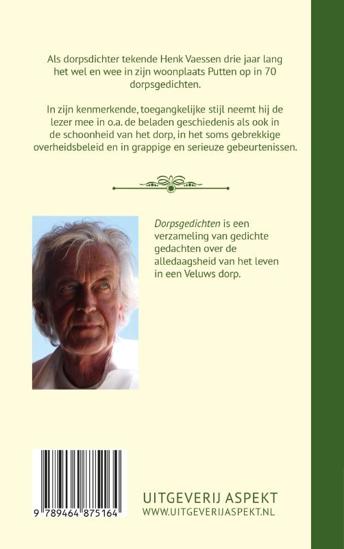 Achterkant van Dorpsgedichten