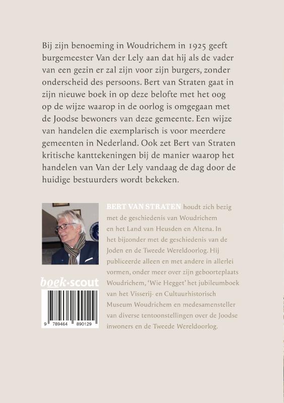 Achterkant van 'Wees vooral een burgemeester voor allen'