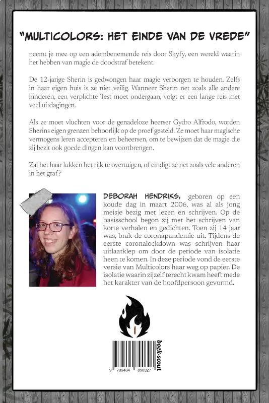 Achterkant van Multicolors