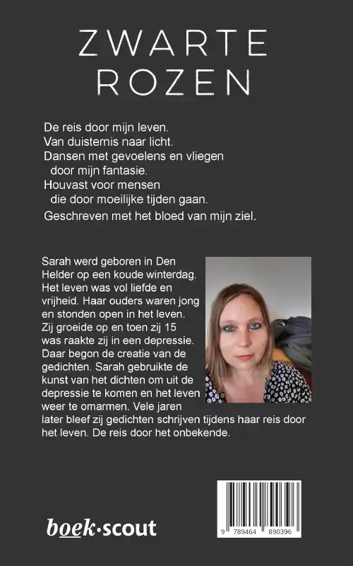 Achterkant van Zwarte rozen