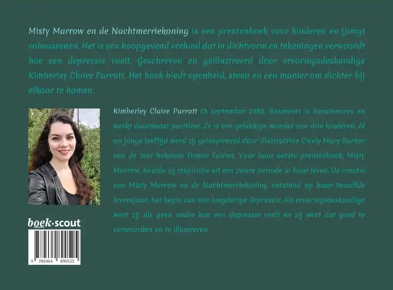 Achterkant van Misty Marrow en de Nachtmerriekoning