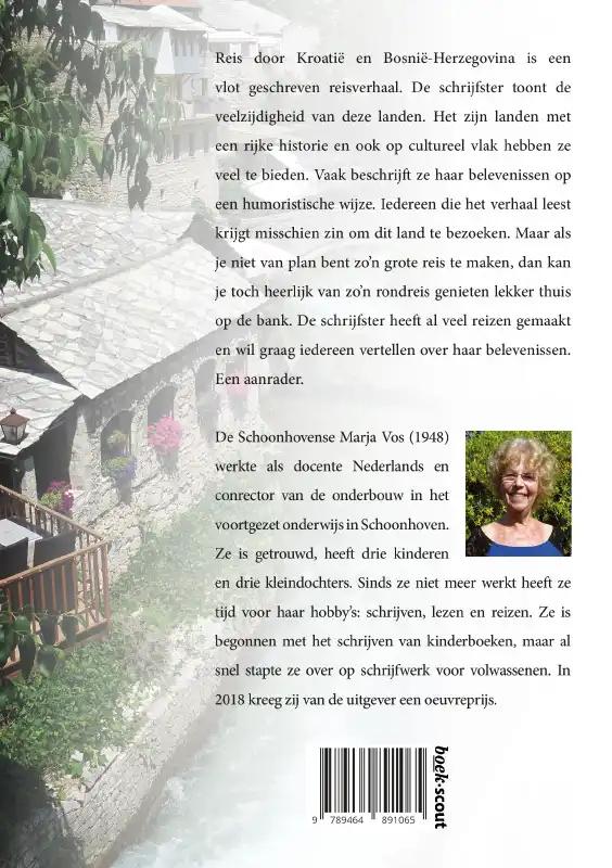 Achterkant van Reis door Kroatië en Bosnië-Herzegovina
