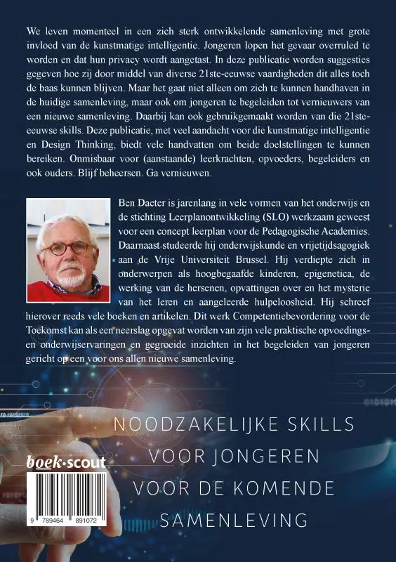 Achterkant van Competentiebevordering voor de Toekomst