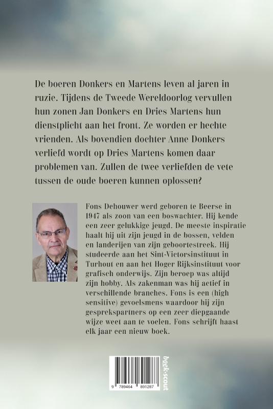 Achterkant van Oorlog en liefde