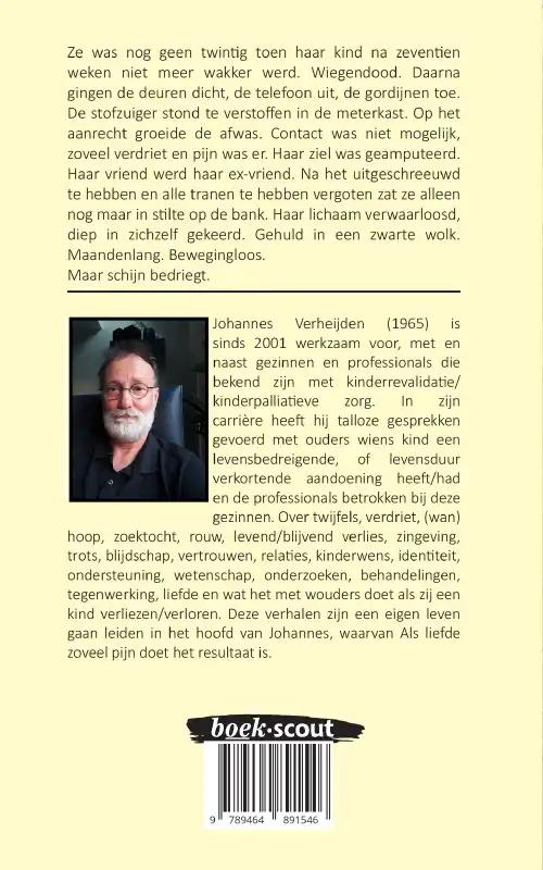 Achterkant van Als liefde zoveel pijn doet