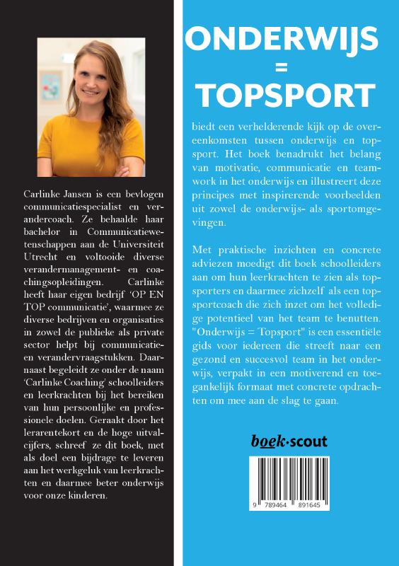 Achterkant van Onderwijs = Topsport
