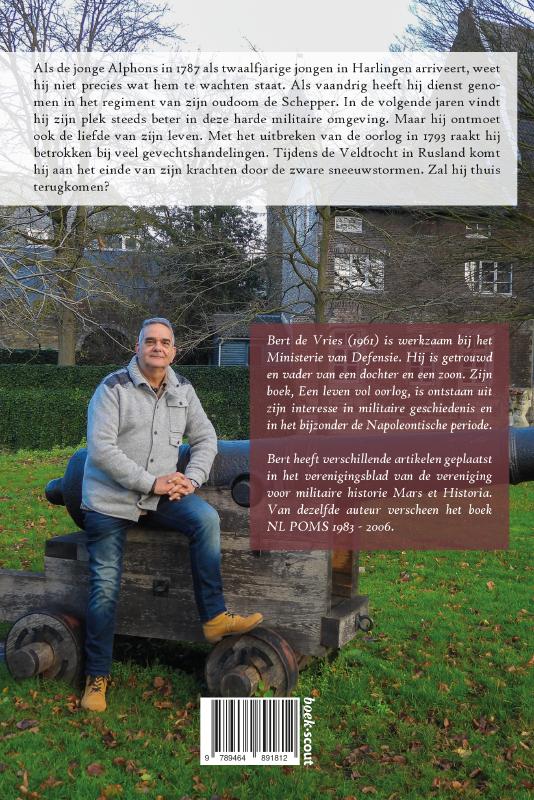 Achterkant van Een leven vol oorlog