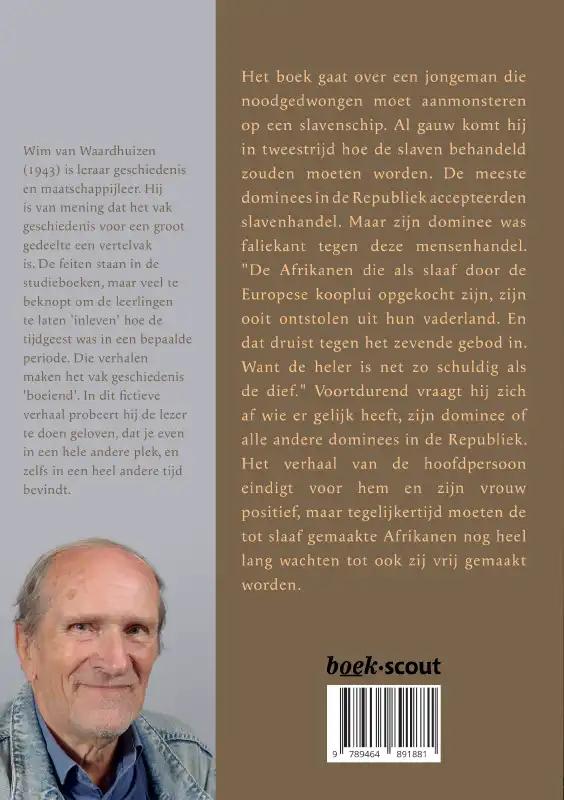 Achterkant van Een engel tussen slaven en slavinnen