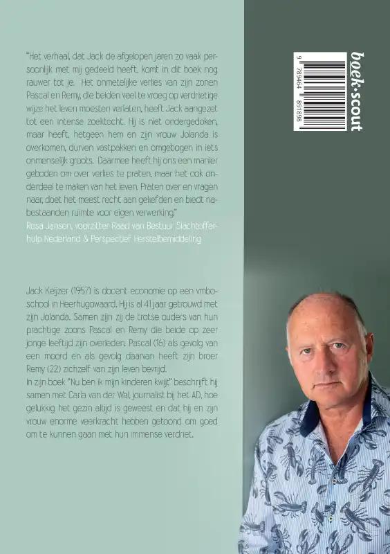 Achterkant van Nu ben ik mijn kinderen kwijt