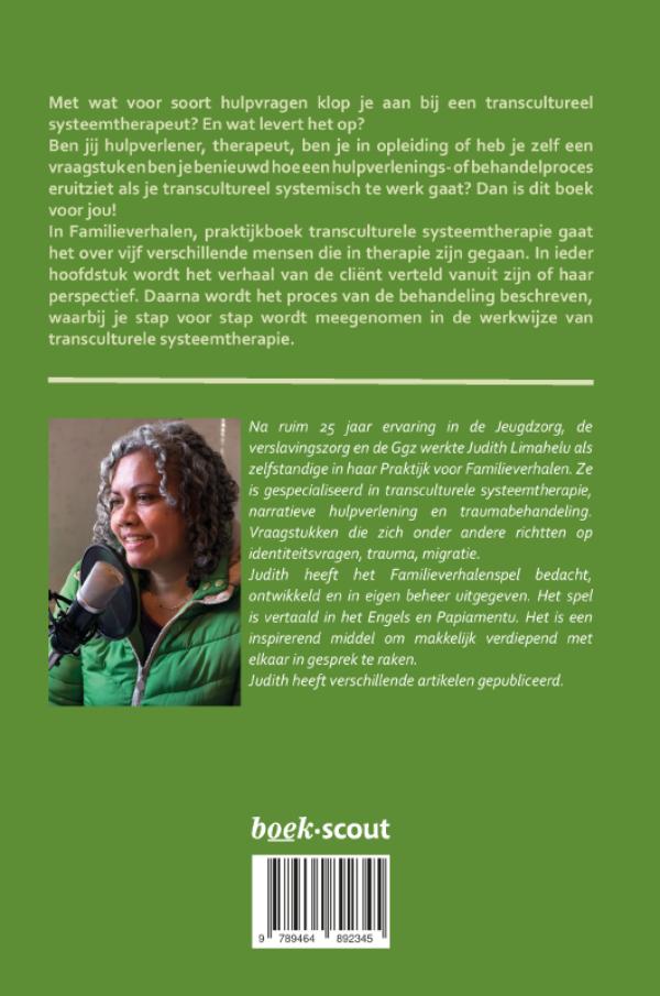 Achterkant van Familieverhalen