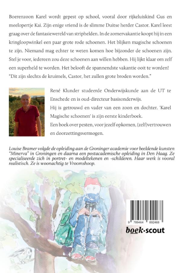 Achterkant van Karel