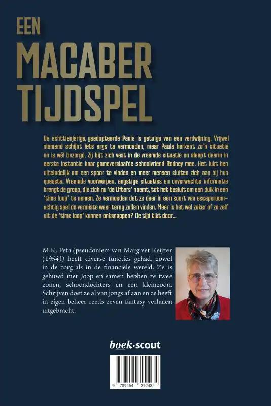 Achterkant van Een macaber tijdspel
