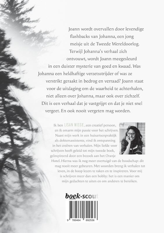 Achterkant van Weggevaagd
