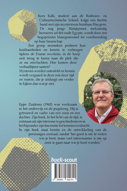 Achterkant van In het licht van de tijd