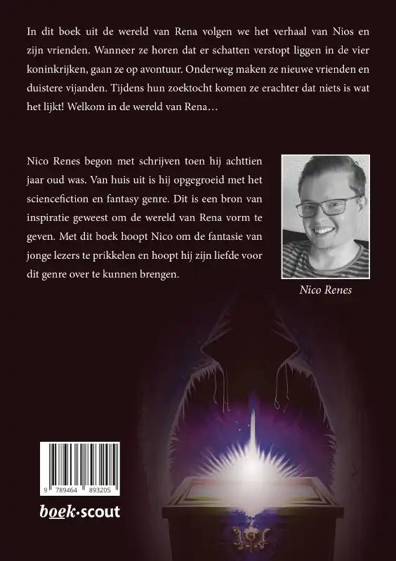 Achterkant van Verhalen uit de wereld van Rena