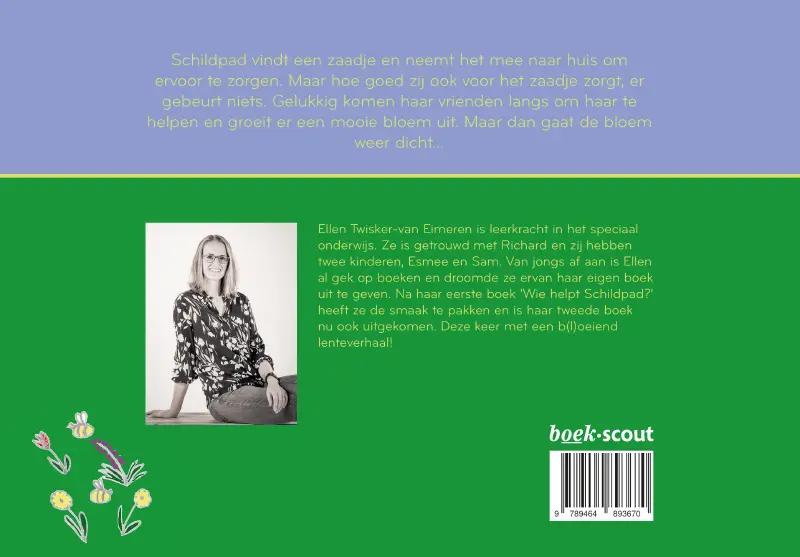 Achterkant van Schildpad en het zaadje