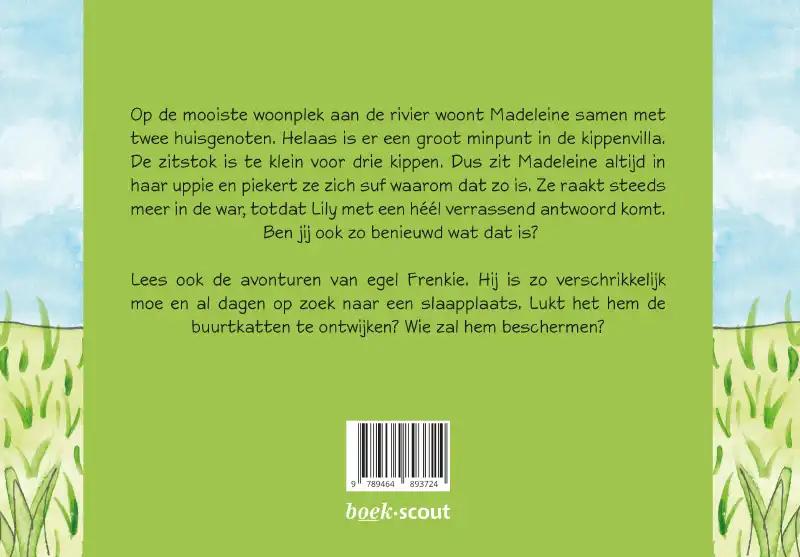 Achterkant van De verwarde kip en de mooiste verhalen van de dwalende egel