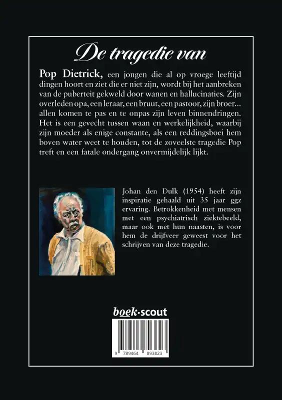 Achterkant van De tragedie van Pop Dietrick