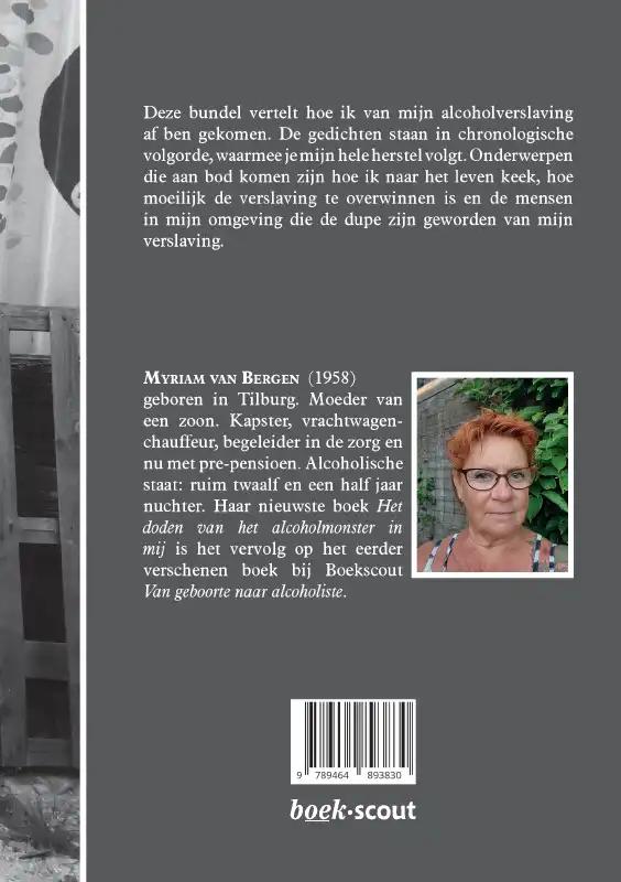 Achterkant van Het doden van het alcoholmonster in mij!
