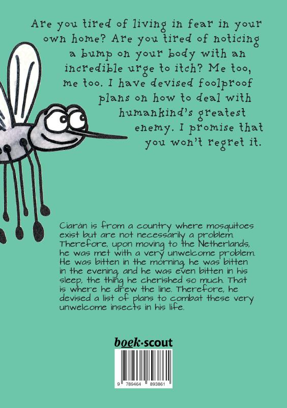 Achterkant van Ways to deal with mosquitoes