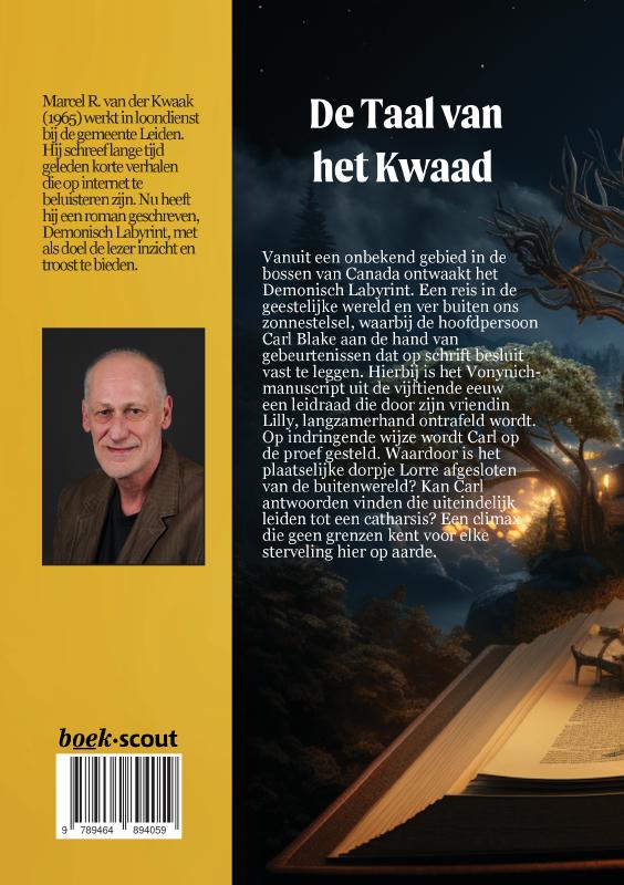 Achterkant van Demonisch Labyrint
