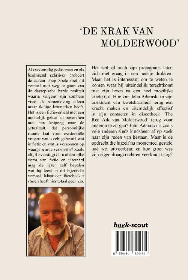 Achterkant van Het geheime leven van ‘de krak van Molderwood’