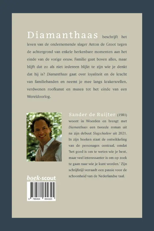 Achterkant van Diamanthaas
