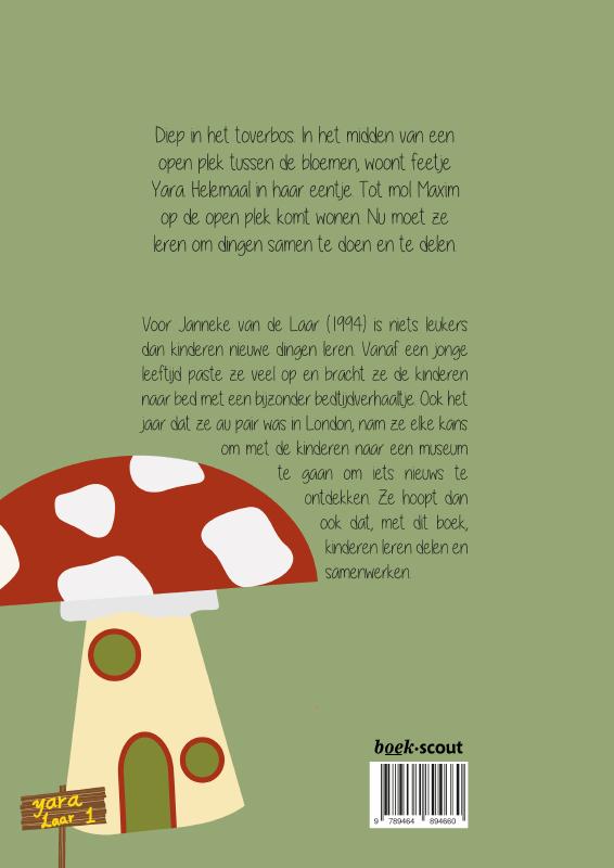 Achterkant van Feetje in haar eentje