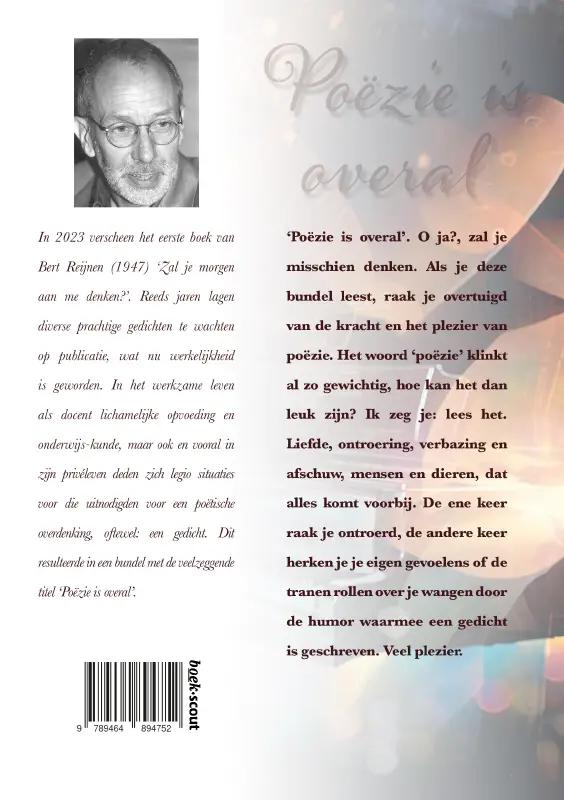 Achterkant van Poëzie is overal
