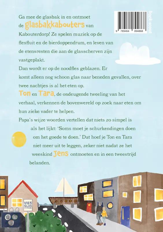 Achterkant van Jens en de Glasbakkabouters
