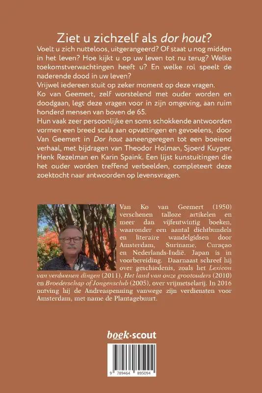 Achterkant van DOR HOUT