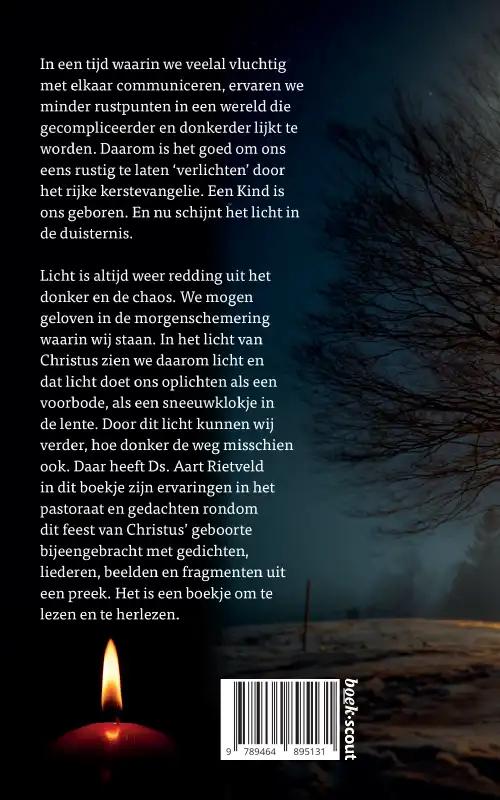 Achterkant van Kerstfeest