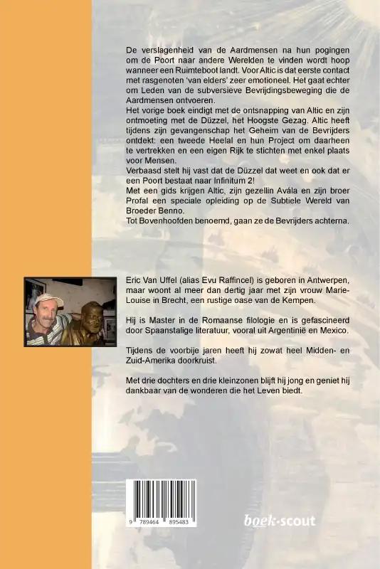 Achterkant van De Kronieken van Altic in Wonderland