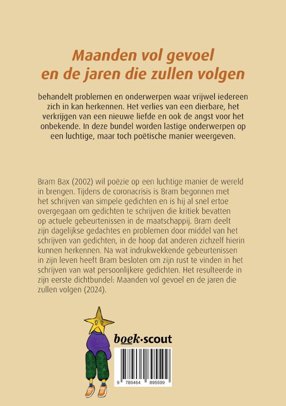 Achterkant van Maanden vol gevoel