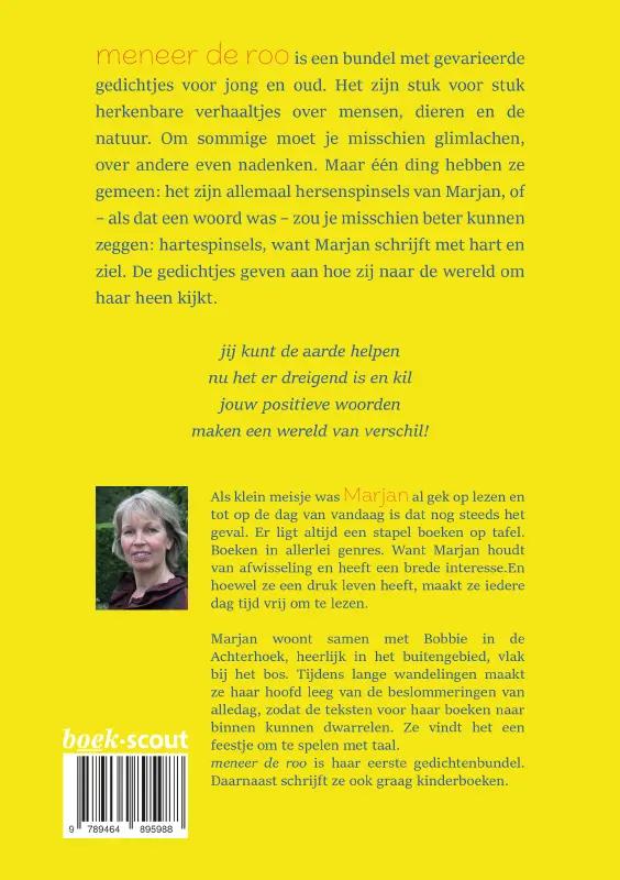 Achterkant van meneer de roo