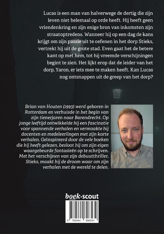 Achterkant van Stieks